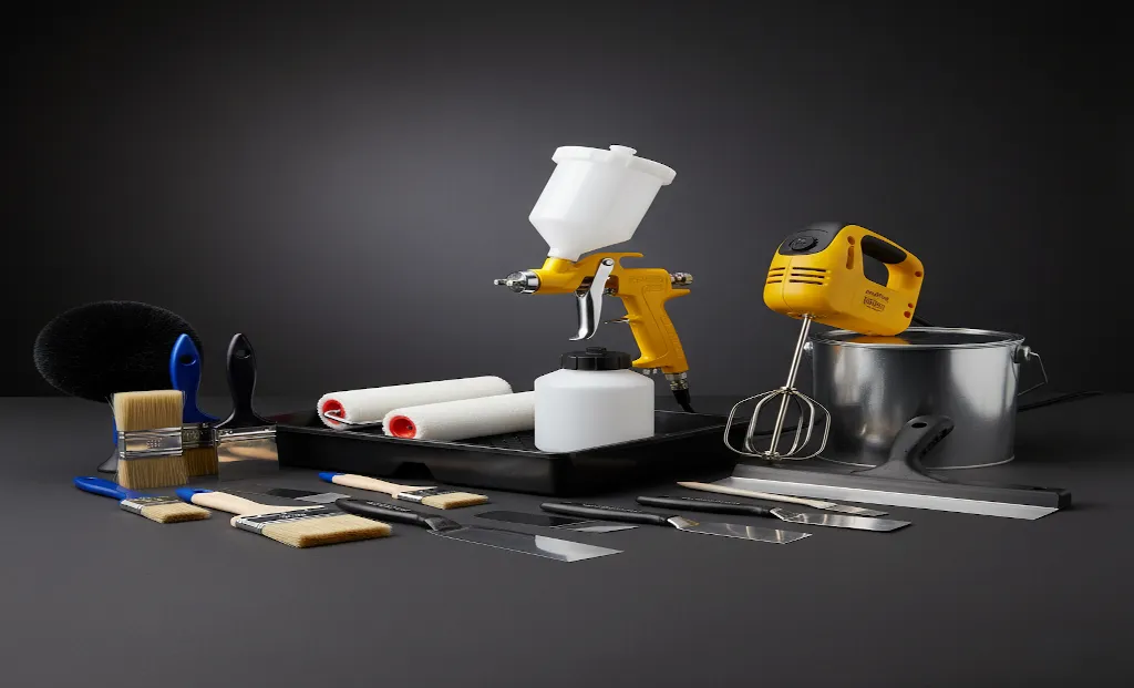Outillage de peinture